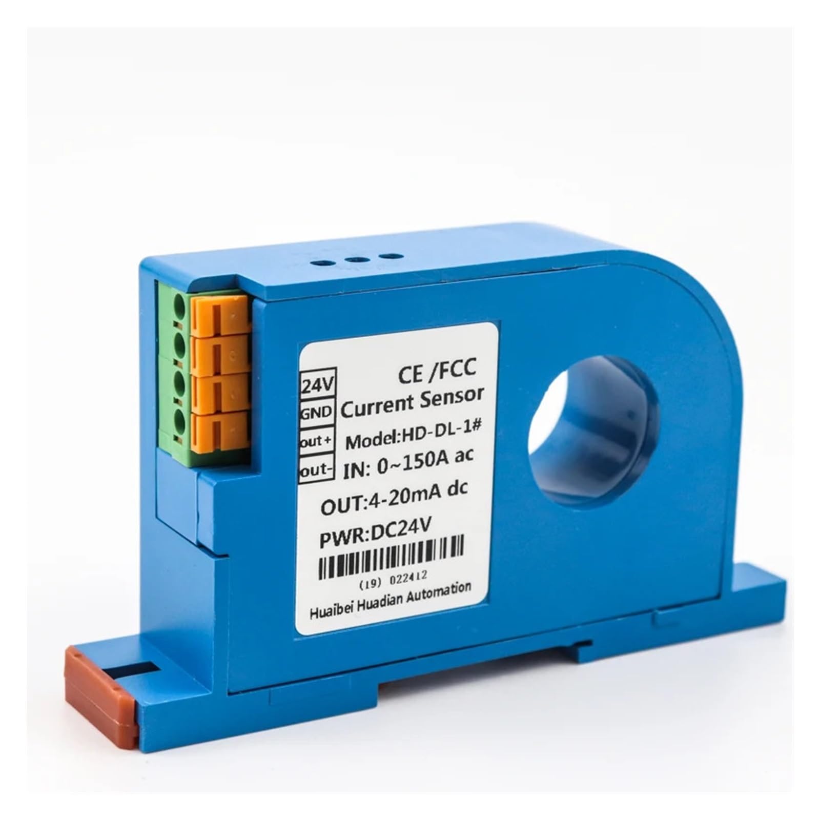 PXQCHAVLN 4-20mA 0-10V 0-5V Ac/dc Current Sensor 0-500a Aperture 22mm 31mm Digital(22mm,0-500A DC-AC220V-0-10V)