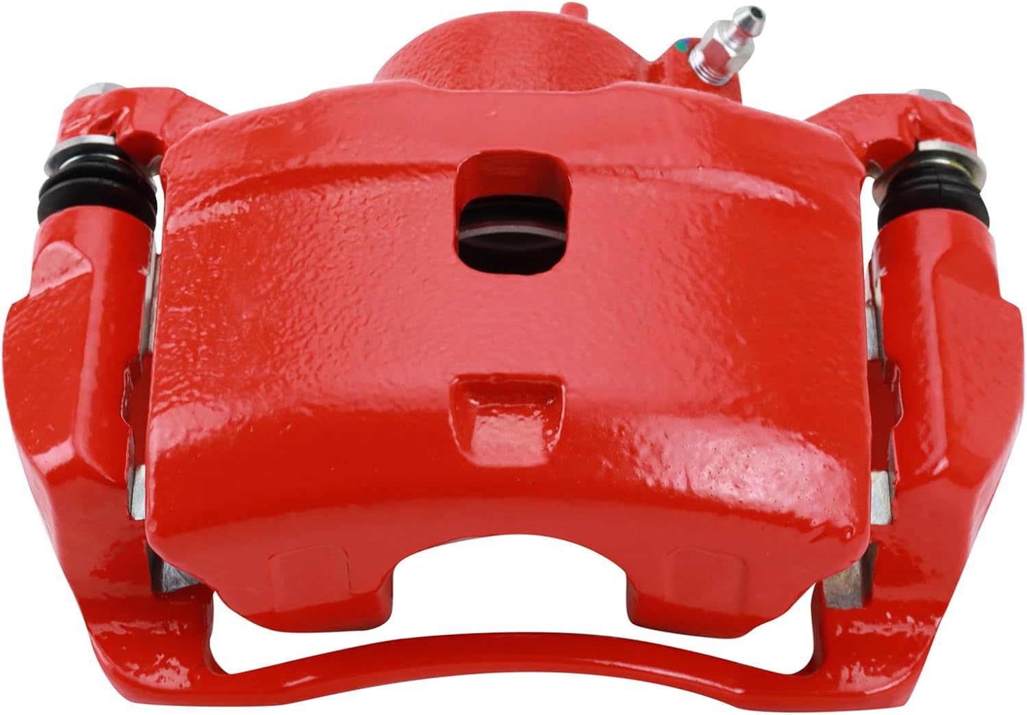 TRQ Front Left Right Brake Caliper w/Bracket Performance Red Driver Passenger Side Compatible with 2014-2015 Acura ILX 2003-2017 Honda Accord 2013-2021 Civic