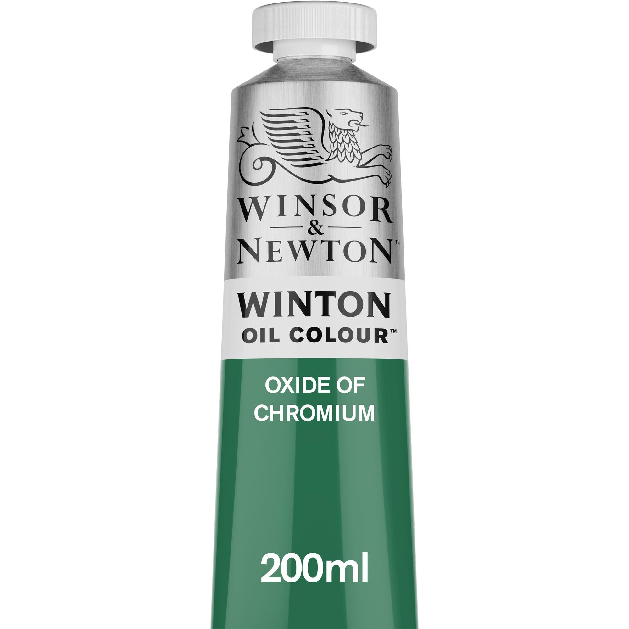 Winsor & Newton Winton 200ml Oil Colour - Oxide of Chromium,1437459