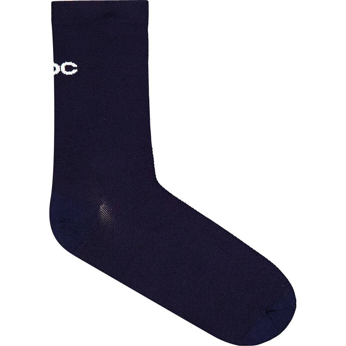 POC Cadence Road Sock – cycling socks for road cycling with breathable air mesh, targeted midfoot support, flat toe seam, waffle knit comfort