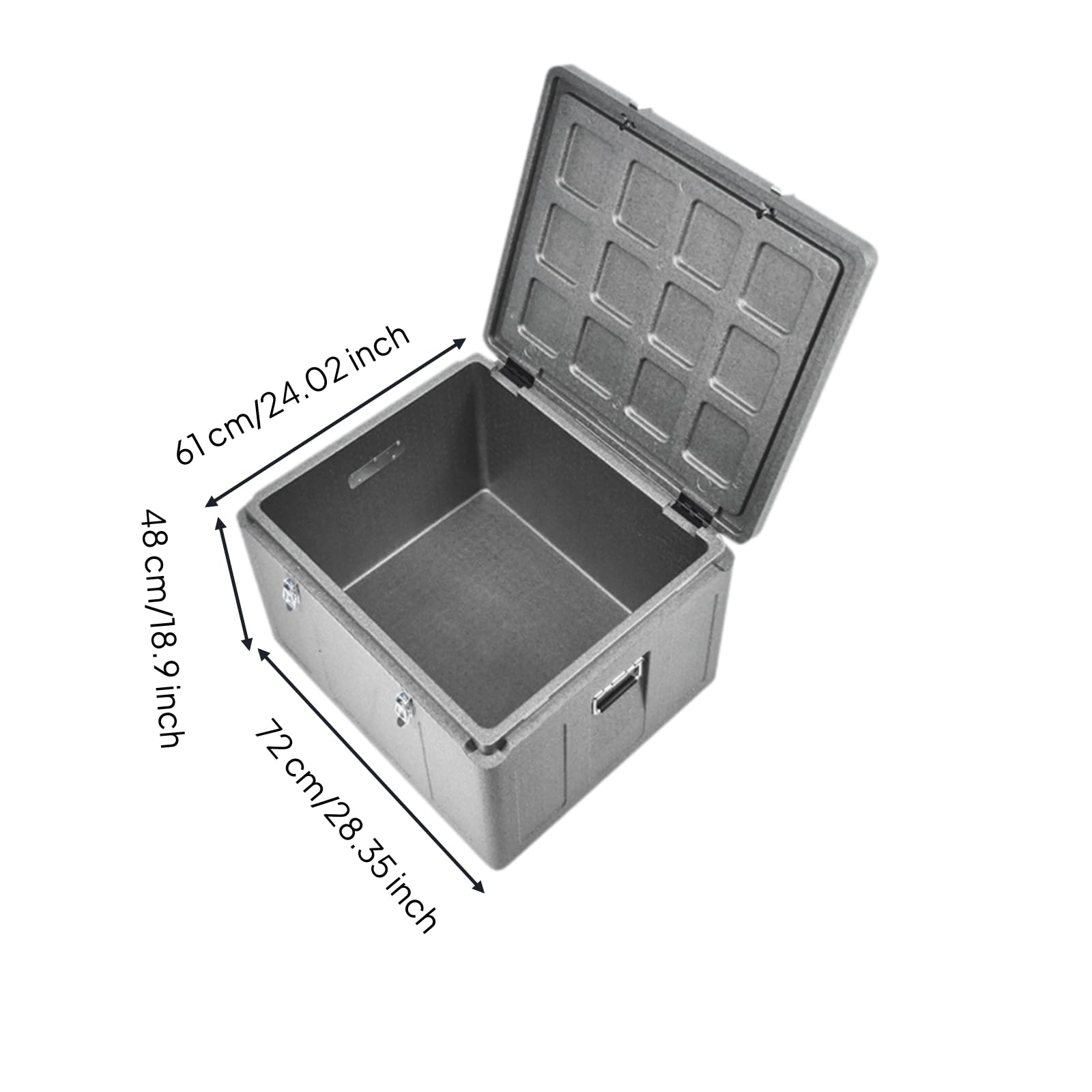 Almencla Box Termica Facile da Igienizzare | Isotermico, Termico per Alimenti, Robusto, Catering, 137L, Stile K
