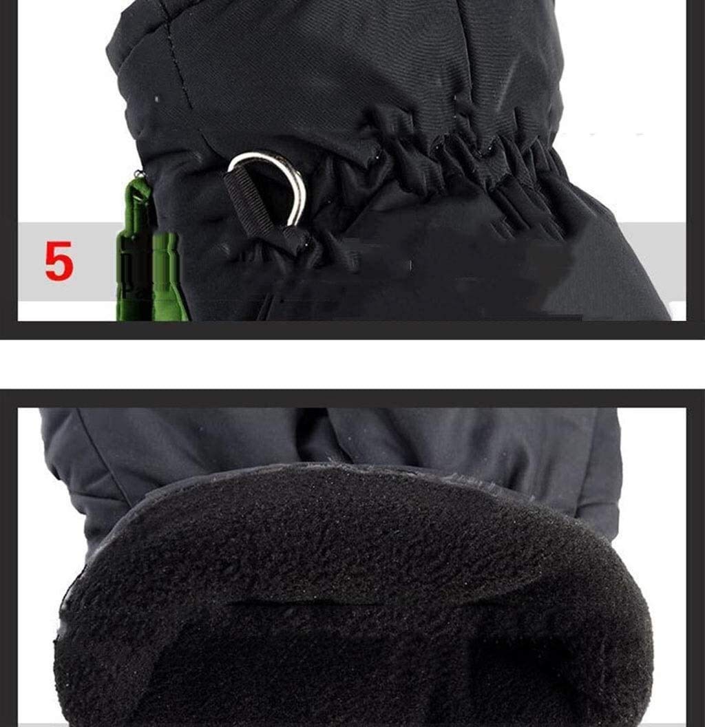 CHEWYNP Guantes Térmicos Guantes Térmicos Guantes Térmicos para Motocicleta, Guantes De Esquí, Temperatura Segura Y Constante, Impermeables Y Cálidos, Se Pueden Usar para Esquiar/Deportes