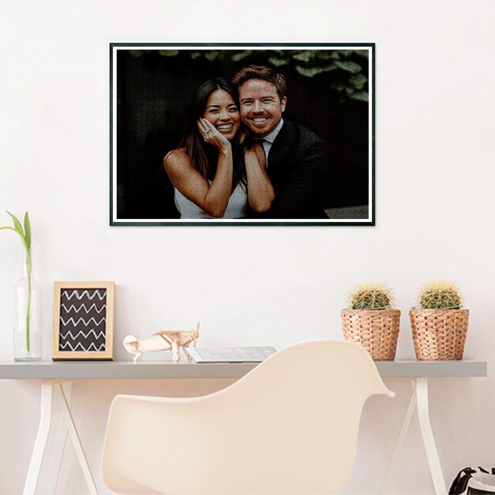 Spersonalizowane puzzle, niestandardowe drewniane puzzle fotograficzne