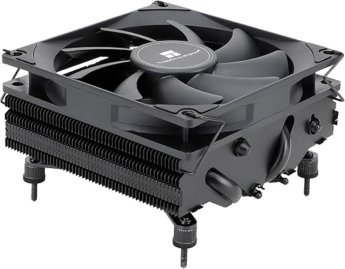 Thermalright AXP90 X47 Black Low Profile CPU Cooler, with 92mm TL-9015B Slim PWM Fan, ITX CPU Cooler, AGHP Technology, 47mm Height,for AMD AM4 AM5/Intel 1150/1151/1155/1851/1200/1700(AXP90 X47 Black)