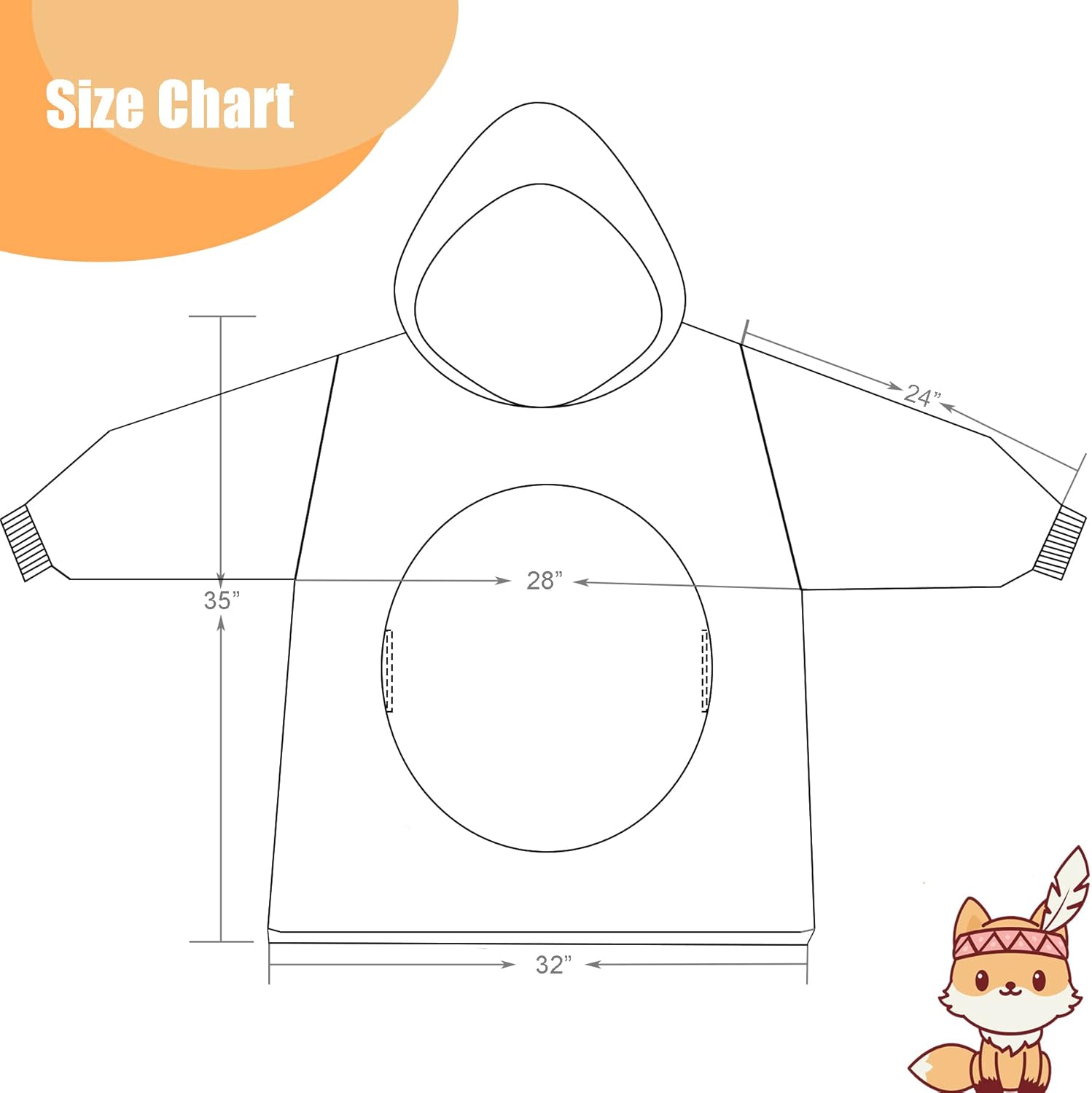 Lovemonster Funny Fox Animal Cosplay Costume Cozy Flannel Sherpa Pullover Loungewear Adult Christmas Halloween Party Gifts Yellow - Image 6