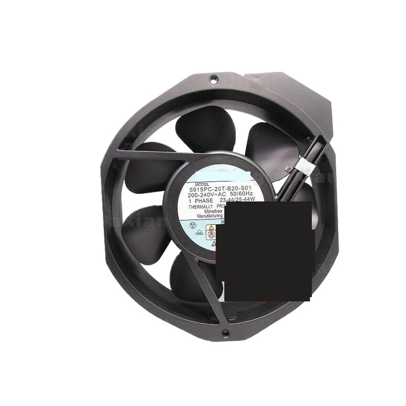 BRODEFUP 5915PC-20T-B20-S01 200-240V 23/44W cooling fan