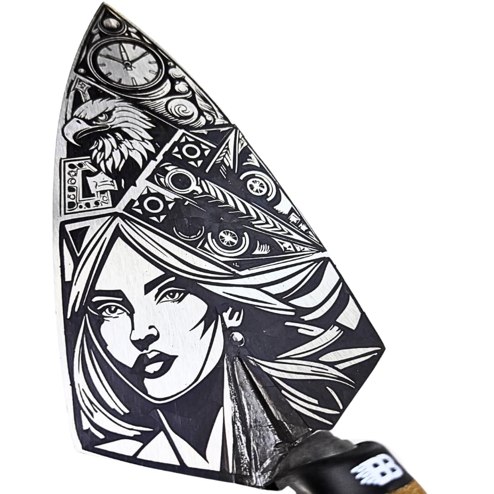 Philidelphia - Paleta de ladrillo para tatuaje, 25,4 cm, diseño de mujer