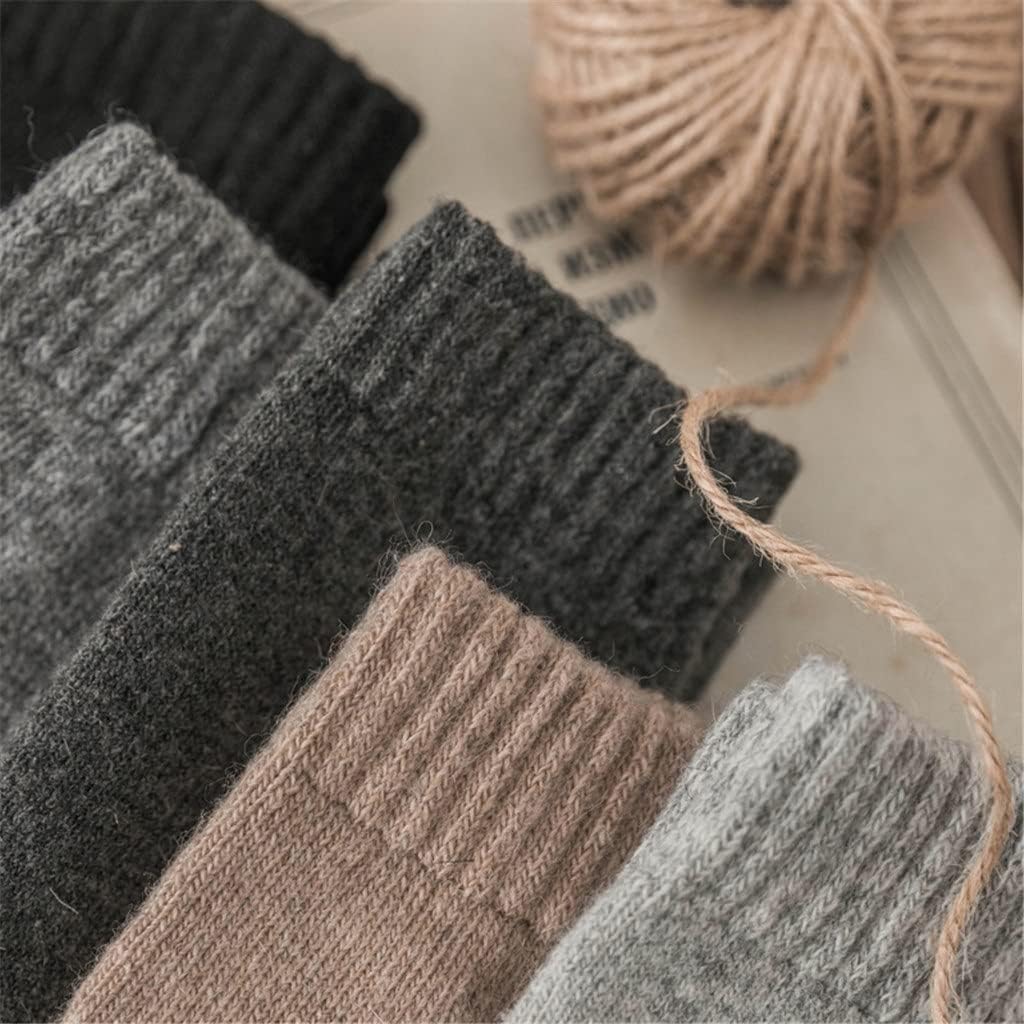 Winter Warm Wool Male Men Socks Women Super Thicker Solid Against Cold Snow Sox