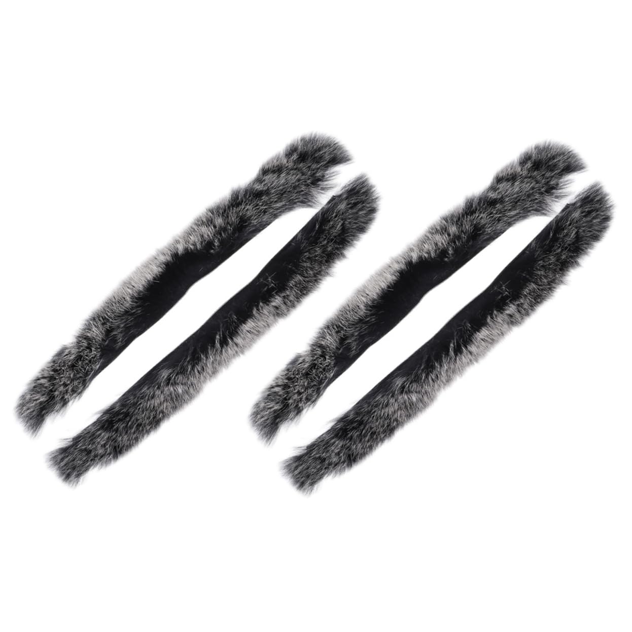 WOONEKY 4pcs Bowstring Stabilizer Kit Noise Reduction Shock Absorbent Rabbit Hair for and Traditional Bows Lightweight and Portable Arrow Rest Protection