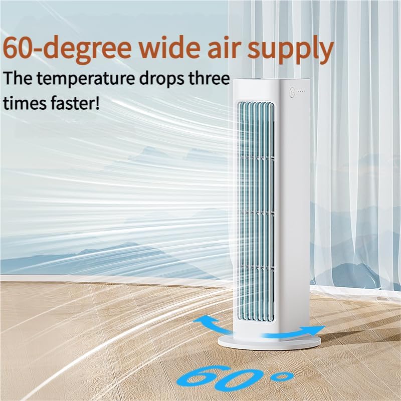 Ventilateur de climatisation Breezmax portable avec télécommande et batterie - 4