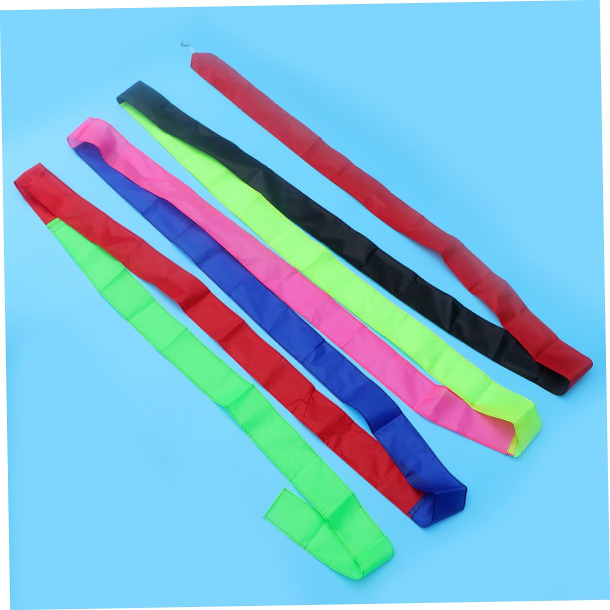 CORHAD 3pcs 10m Kite Tail Streamer Tail Long Rainbow Ribbon Kite Accessories Floating