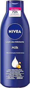 NIVEA Loção Deo-Hidratante Milk 200ml