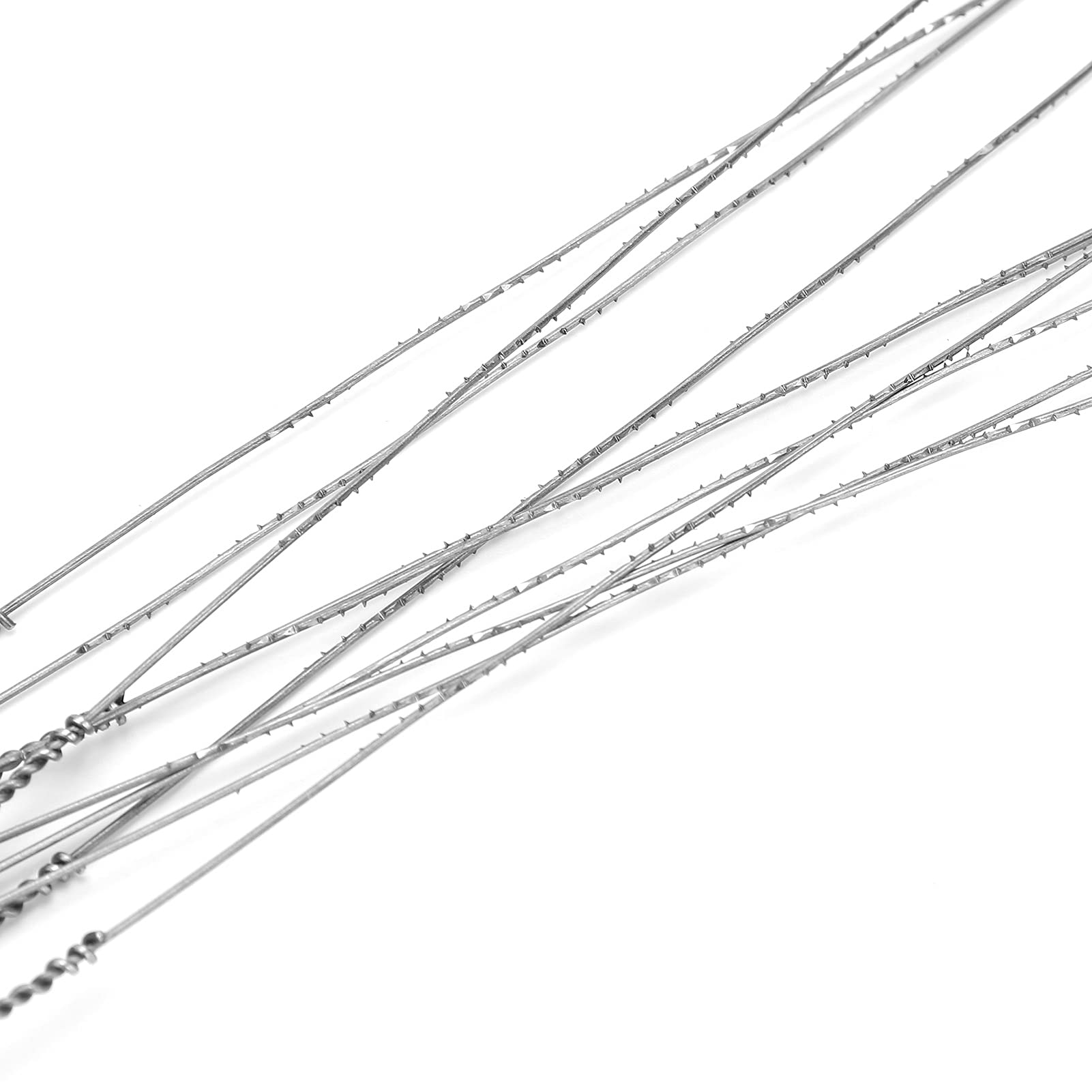 Saw Blades, 10 Pcs 150 mm High Carbon Steel Coping Saw Blade for Wood Metal Plastic Cutting Sawing Carve - Image 4