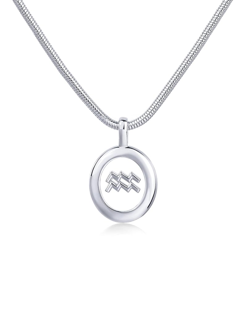 人気ブランド【PAVOI】Floating Astrologyネックレス Amazon.com: PAVOI Rhodium Plated Floating Astrology Pendant