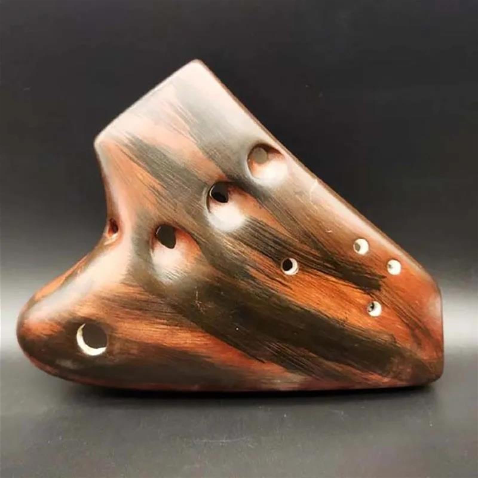 Ocarina Tripla Tono Alto C Ocarine In Ceramica Strumenti Musicali Professionali Offerte Accessori Ocarina Di Strumenti (Color : 2)