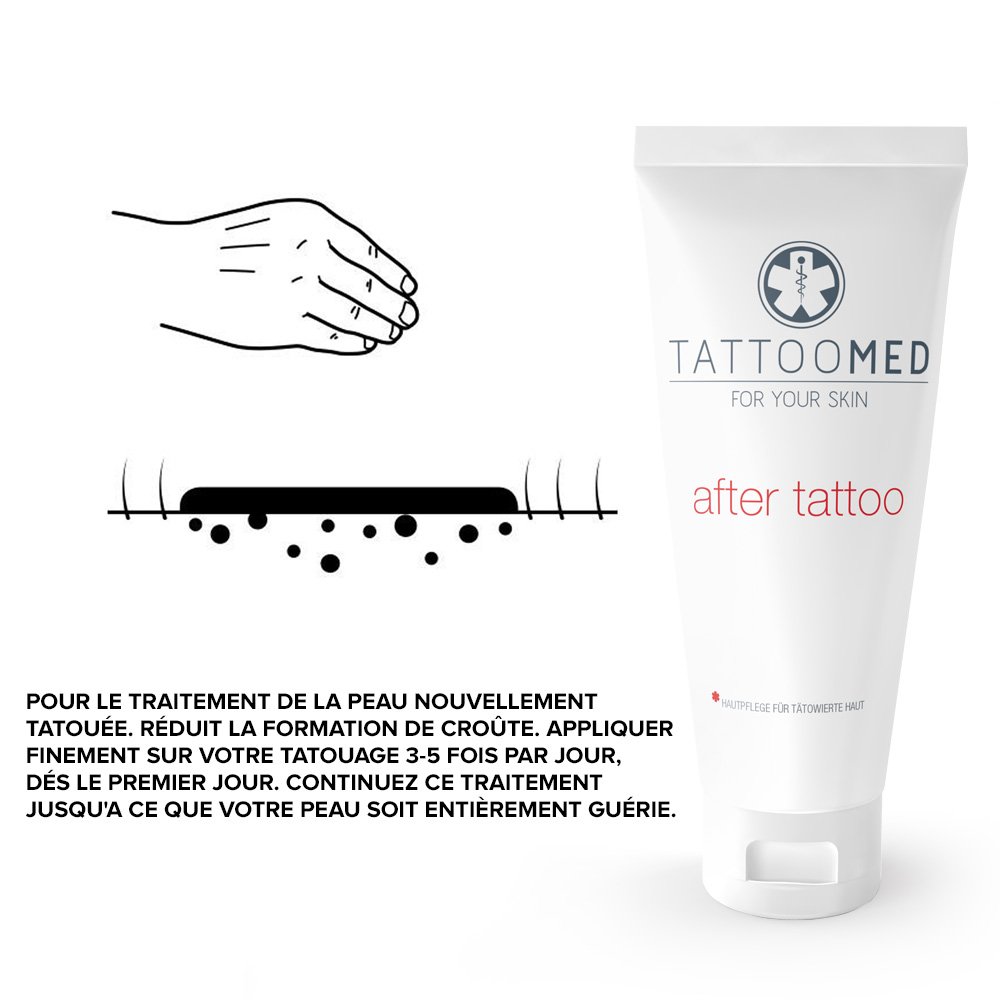 TattooMed After Tattoo - Aftercare With Panthenol For Protecting Sensitive Newly Tattooed Skin - (1 x 25ml)
