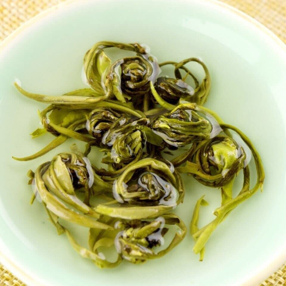 Tè verde Puer King ai fiori cinesi Premium al gelsomino Perla di drago Palla Tè (100g)