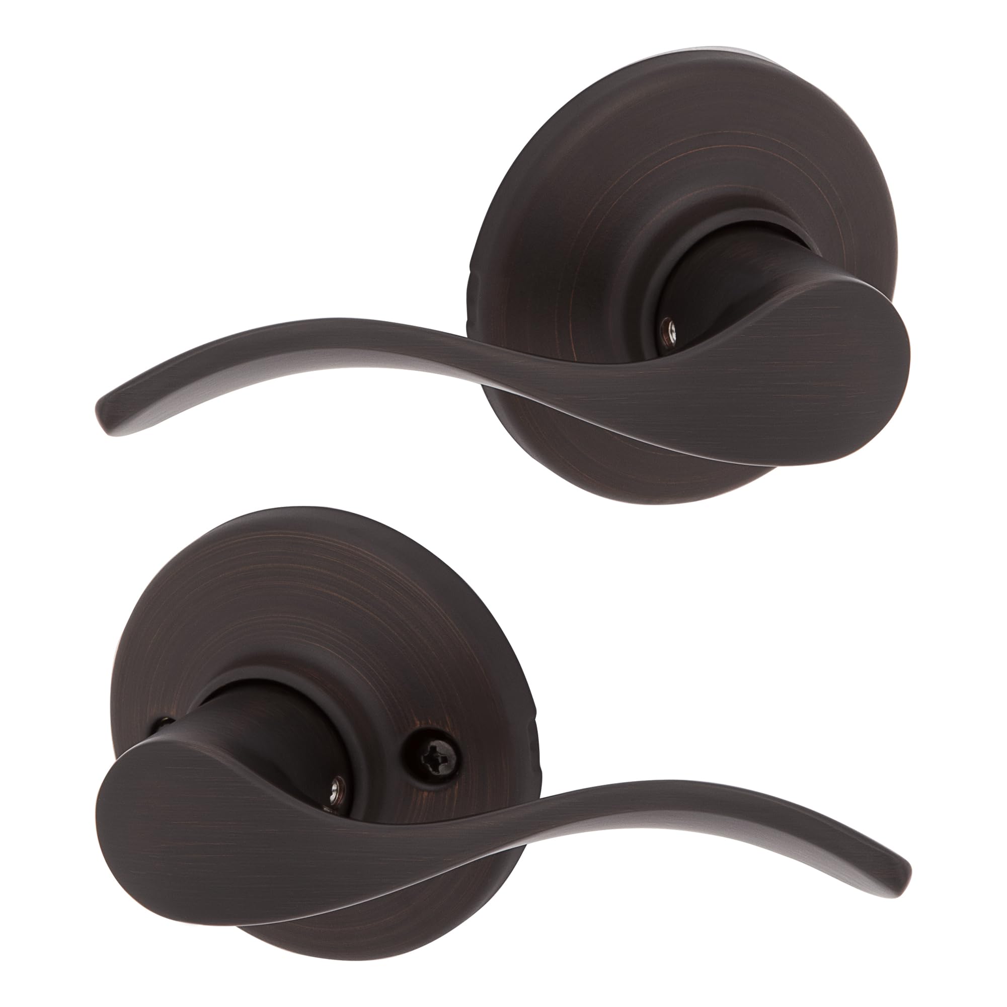 Kwikset Balboa Interior Passage Door Handle, Lever for Closet and