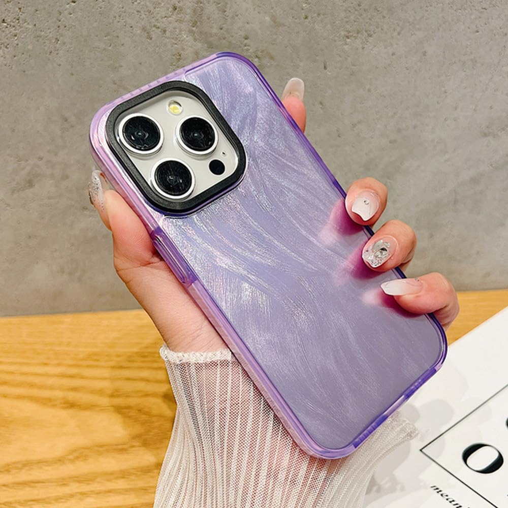 Coque iPhone 15 Pro Max violet fluo pour illuminer vos soirées et protéger votre téléphone