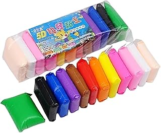 Shamshon Magic Air Dry Clay Soft and Light Clay with Sculpting Tools, Animal Decoration Accessories, Art Crafts for Kids, Best Gift for Boys and Girls Age 3-12, Pack of 12