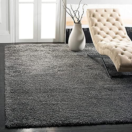 Image of F & B Rugs Luxurious Luck high Density Thick & Soft Shaggy Carpet Microfiber 2 Inch Pile Height 6 x 8 feet