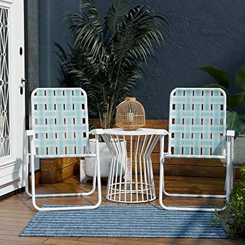 Silla plegable Priscilla de la Colección Poolside Gossip de Novogratz Cover