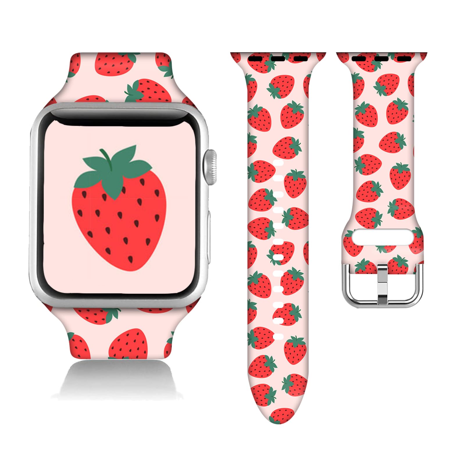 Compatible With Autism Awareness Apple Watch 38/40/41/42/44/45mm For Women Men,Soft Silicone Pride Gifts Teacher Nurse Decorations Replacement