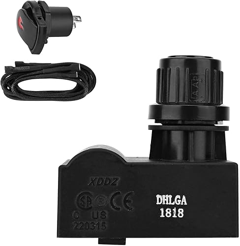 Kit de encendido electrónico de 2 salidas para Char-Broil G511-0055-W1 2 Electrodo Interruptor Independiente, Encendido para Reemplazo Charbroil