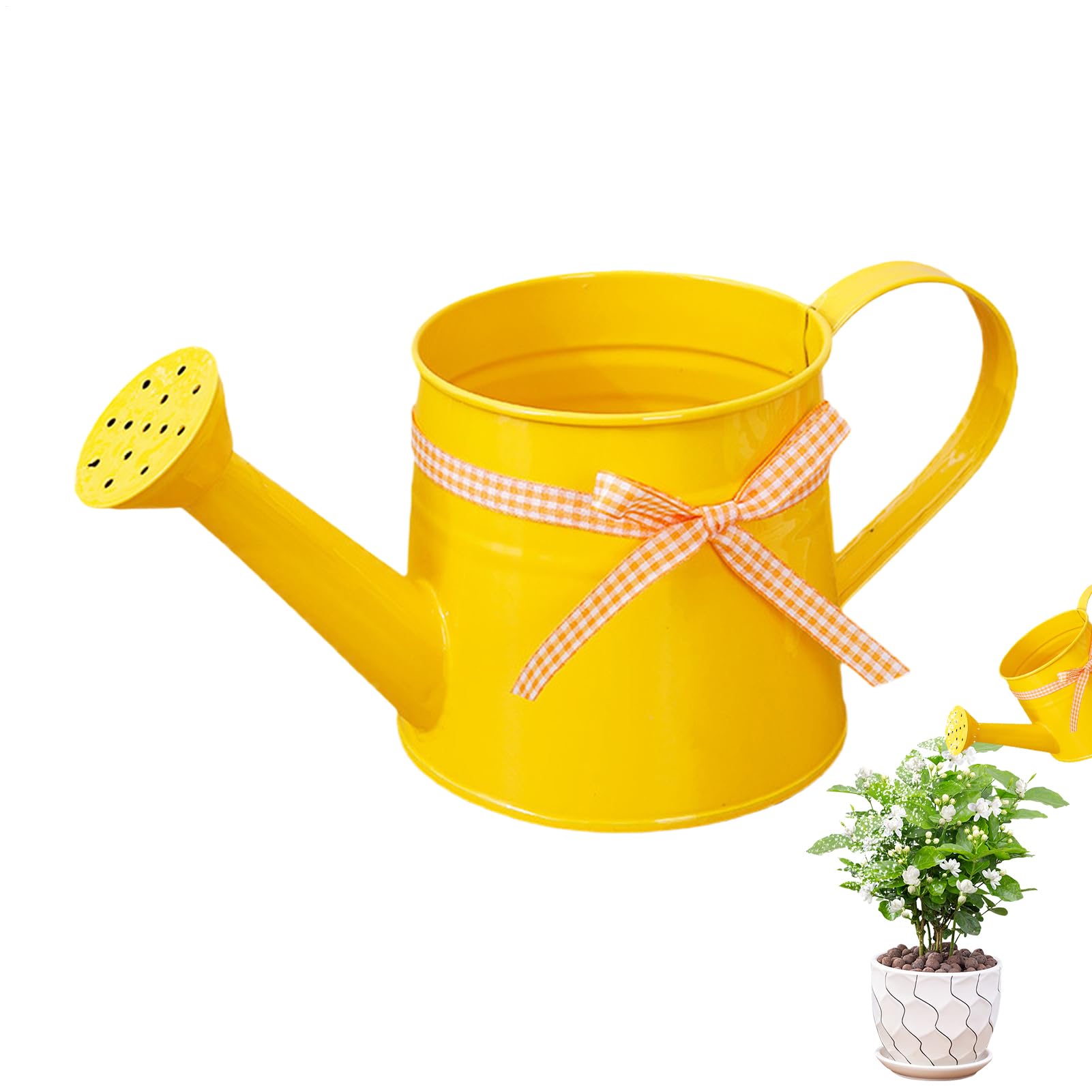 Small Watering Can For Indoor, Precise Water Control, Iron, Can With Sprinkler Head, Flower Arrangement Bucket, Wide Range Of Uses, For Home Office Balcony Garden Outdoor Indoor