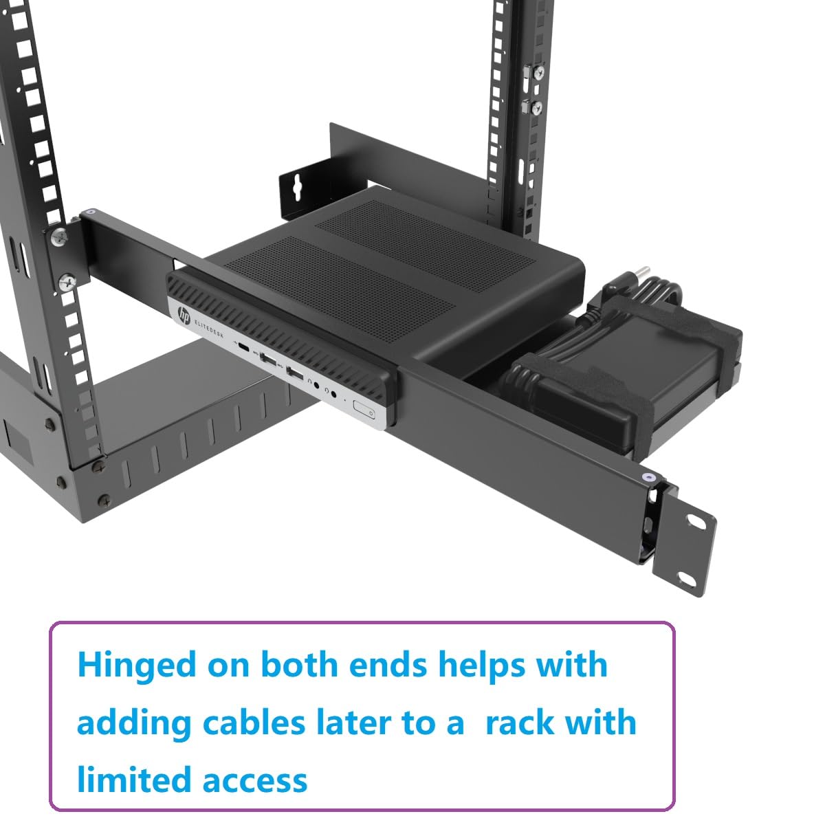 Amazon.com: JINGCHENGMEI Mini Rack Mount for HP ProDesk Mini