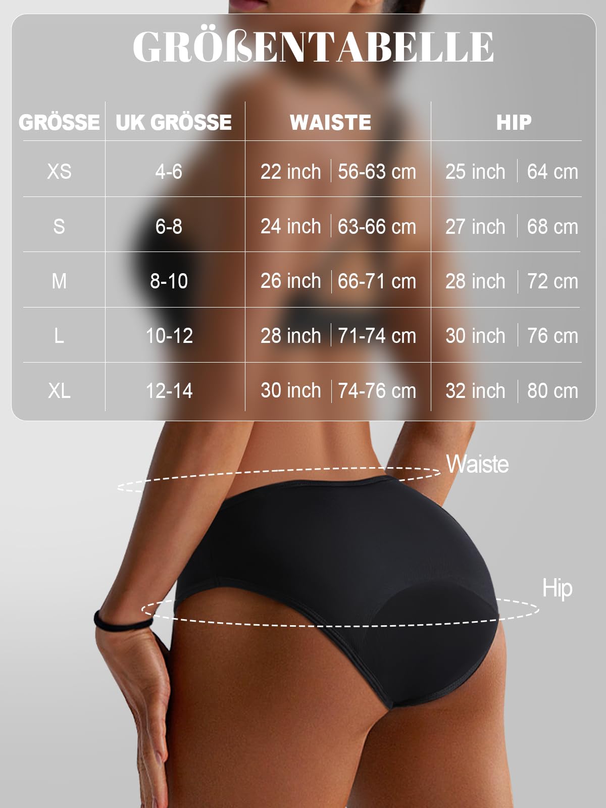 Okresowe moda kąpielowa do pływania, damski kostium kąpielowy, 4 warstwy, szczelne, spodnie okresowe, dół bikini, czarne majtki menstruacyjne, strumień światła dla dziewcząt