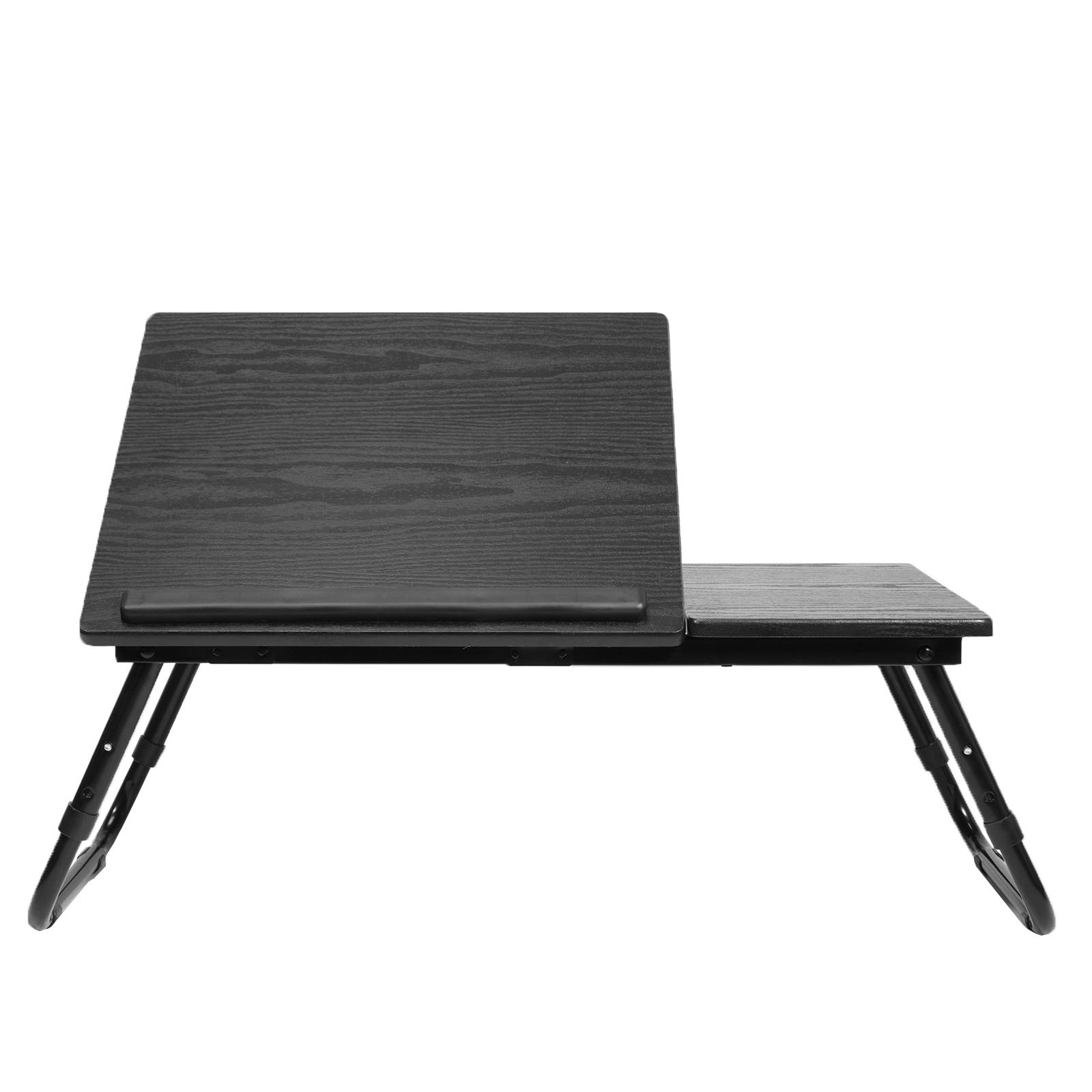 Voilamart Laptop Desk Stand Ergonomic Laptop Tray Table Adjustable Laptop Table for Sofa Bed Garden with Mouse Board and Anti-Slip Bar (for Up to 17" Notebook)