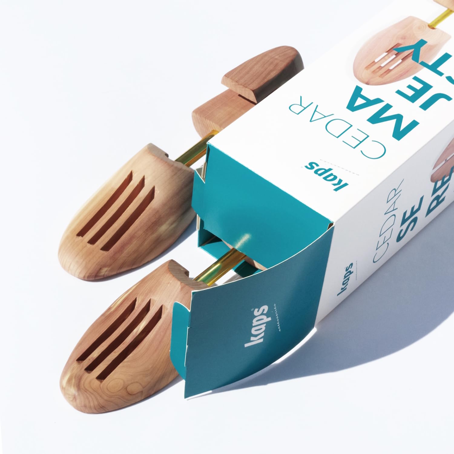 Kaps 100% Artesanal Hormas Madera Cedro para Zapatos, Elevada Absorción de Humedad, Madera EE.UU., Para Hombre y Mujer, Hormas Madera Cedro para Zapatos, Varios Tamaños