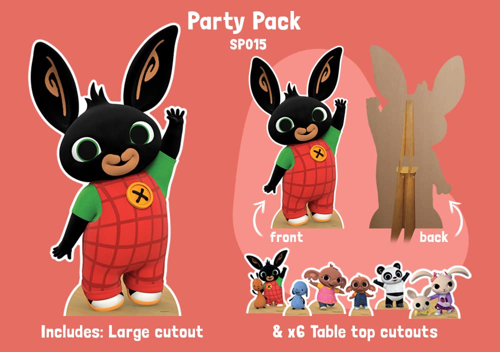 SC4046 Bing Animation Bunny kartonnen uitsparing: Geweldig voor feesten, decoraties en geschenken
