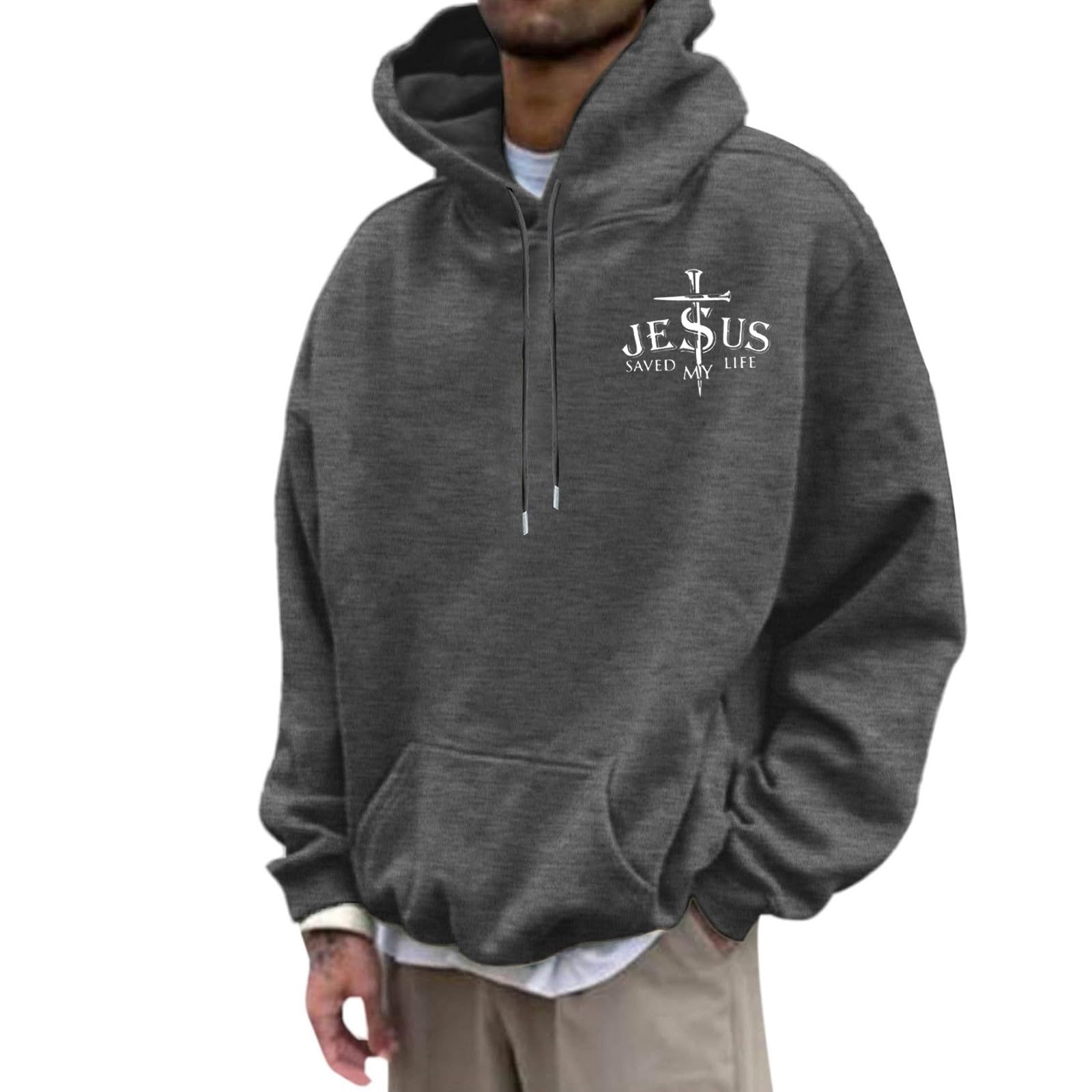 Pull col rond maille sport veste de survêtement mixte pull-over regular fit homme - 8