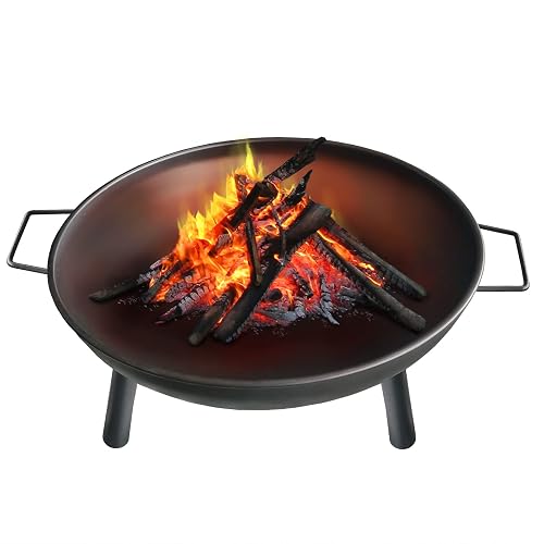 Montafox Brasero de Jardin Foyer extérieur Ø 58 cm métal