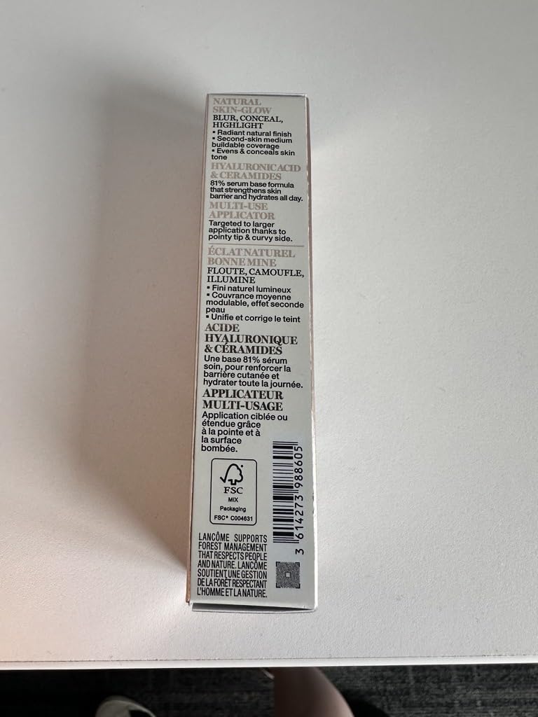 Lancôme Teint Idole Ultra Wear Care & Glow Serum Concealer - Medium Buildable Coverage & Natural Glow Finish - Up To 24H Hydration - Image 8