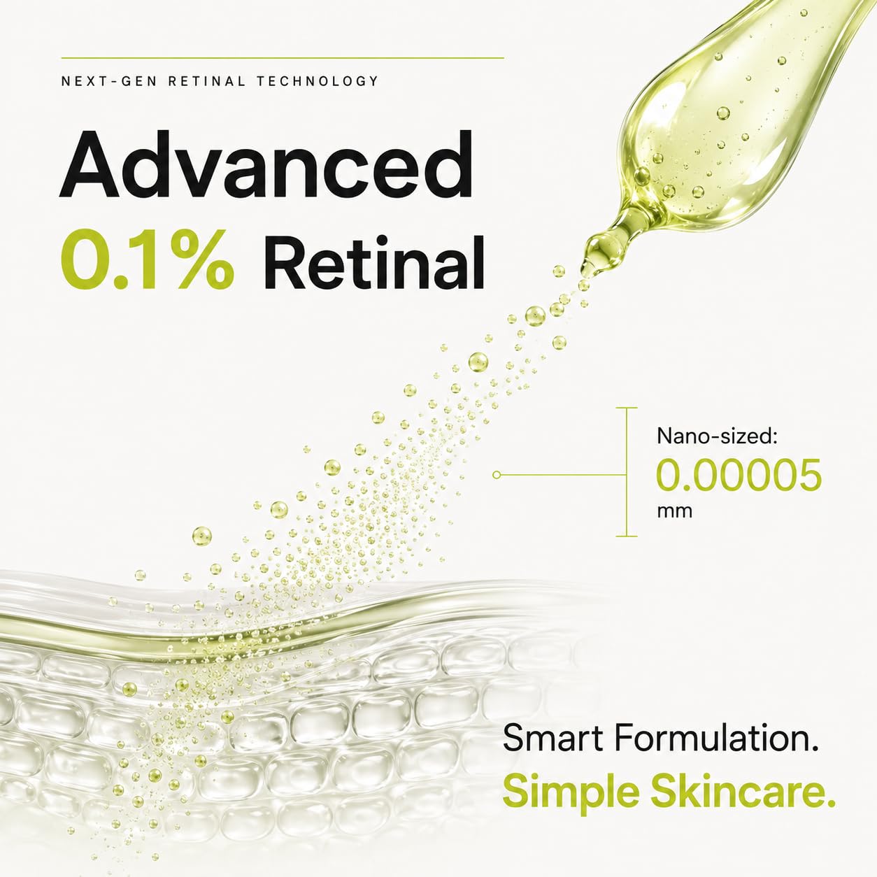 Retinal Shot Booster Cream – 0.1% Nano-Retinal, Peptides & Niacinamide | Nourishing Night Moisturizer | Visibly Reduces Fine Lines & Wrinkles | Pore-Refining & Skin-Renewing Formula (2PCS)