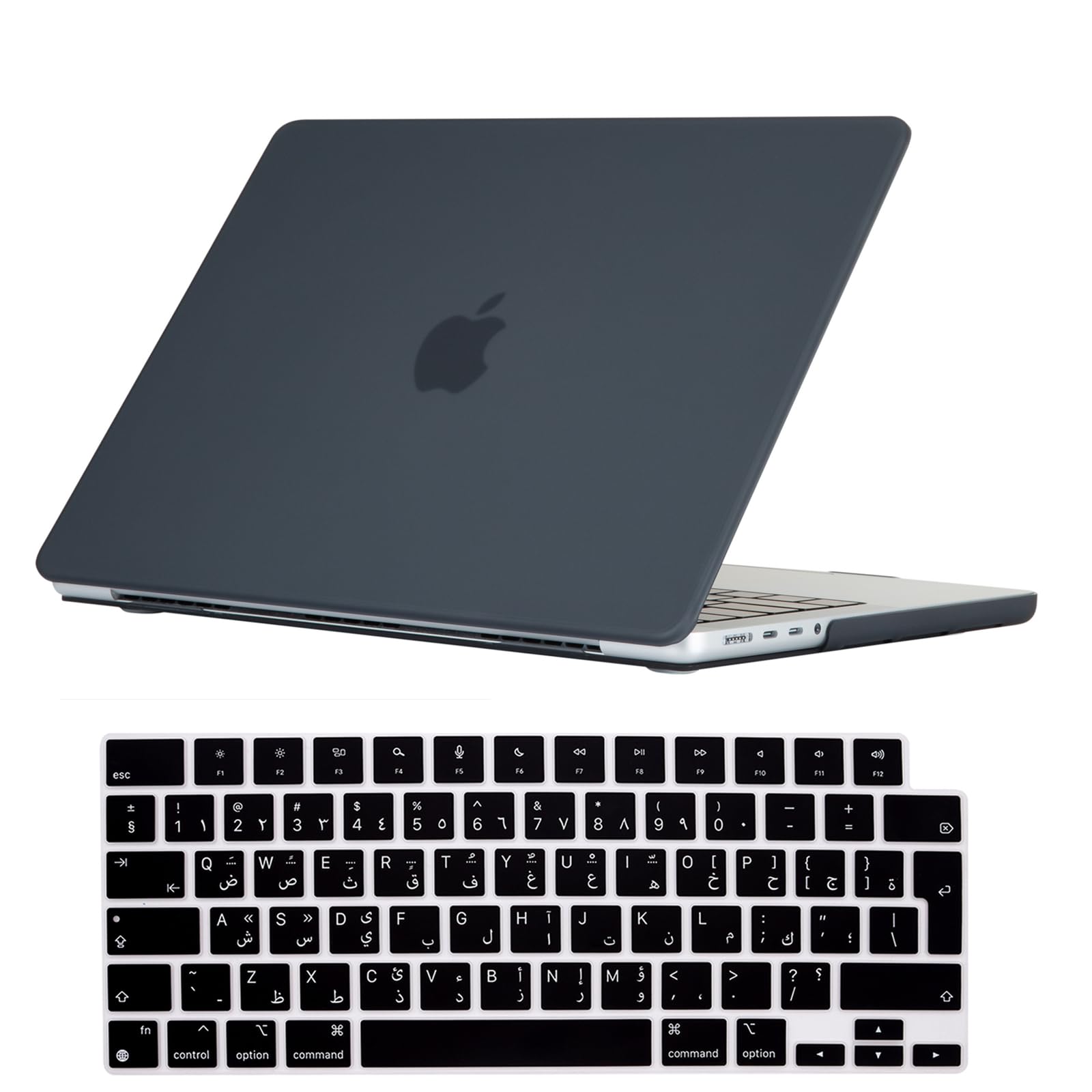 Se7enline Compatible with 2023 2022 2021 MacBook Pro 16 inch Case Frosted Hard Shell Laptop Cover for Mac Pro 16-inch New Model A2780 A2485 M2 M1 Pro/Max & Arabic Keyboard Skin(UAE Layout), Black (B0C7VBRNP4) Amazon Price History, Amazon Price Tracker