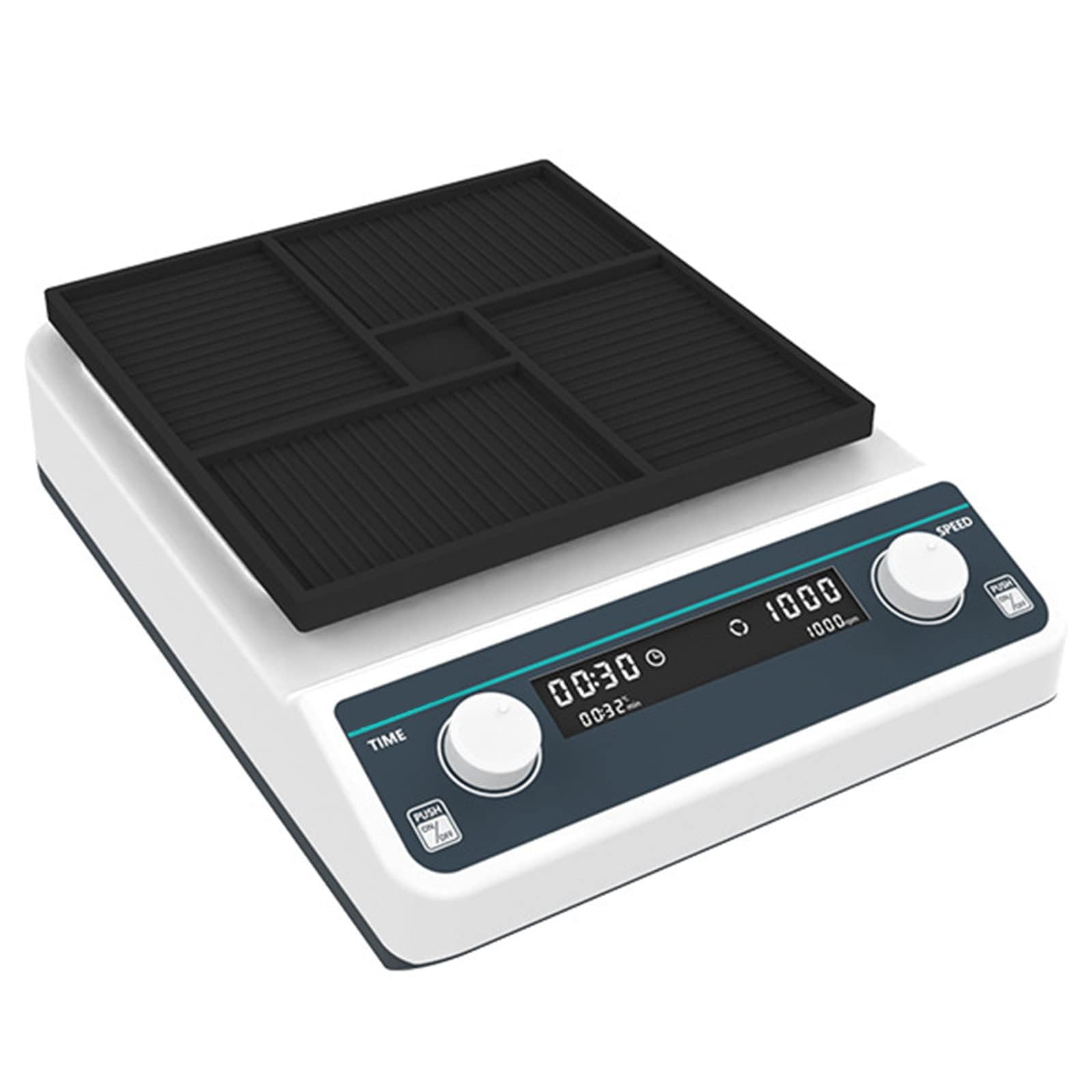 COYEUX Micro-Platten-Oszillator, 96-Well-Platten-Mikro-Oszillator, einstellbare Geschwindigkeit 500-1200 RPM, RPM-Inkrement 10rpm für Elisa-Platten und Zellkultur-Platten