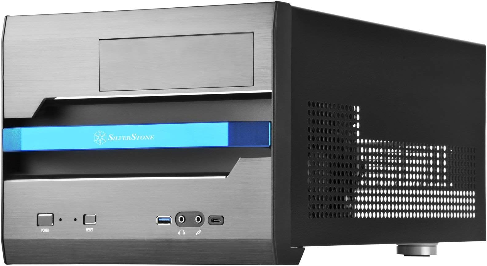 Technology SST-SG12B-V2 Micro-ATX Small Form Factor with Aluminum Front Panel Cases