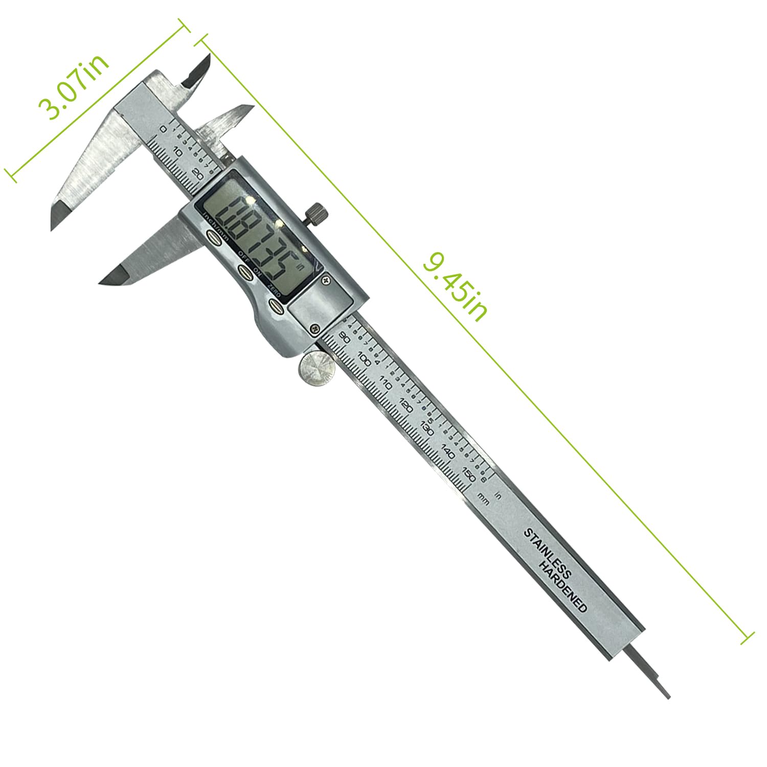 Viecam Digital Caliper - 6 Inch Stainless Steel -2