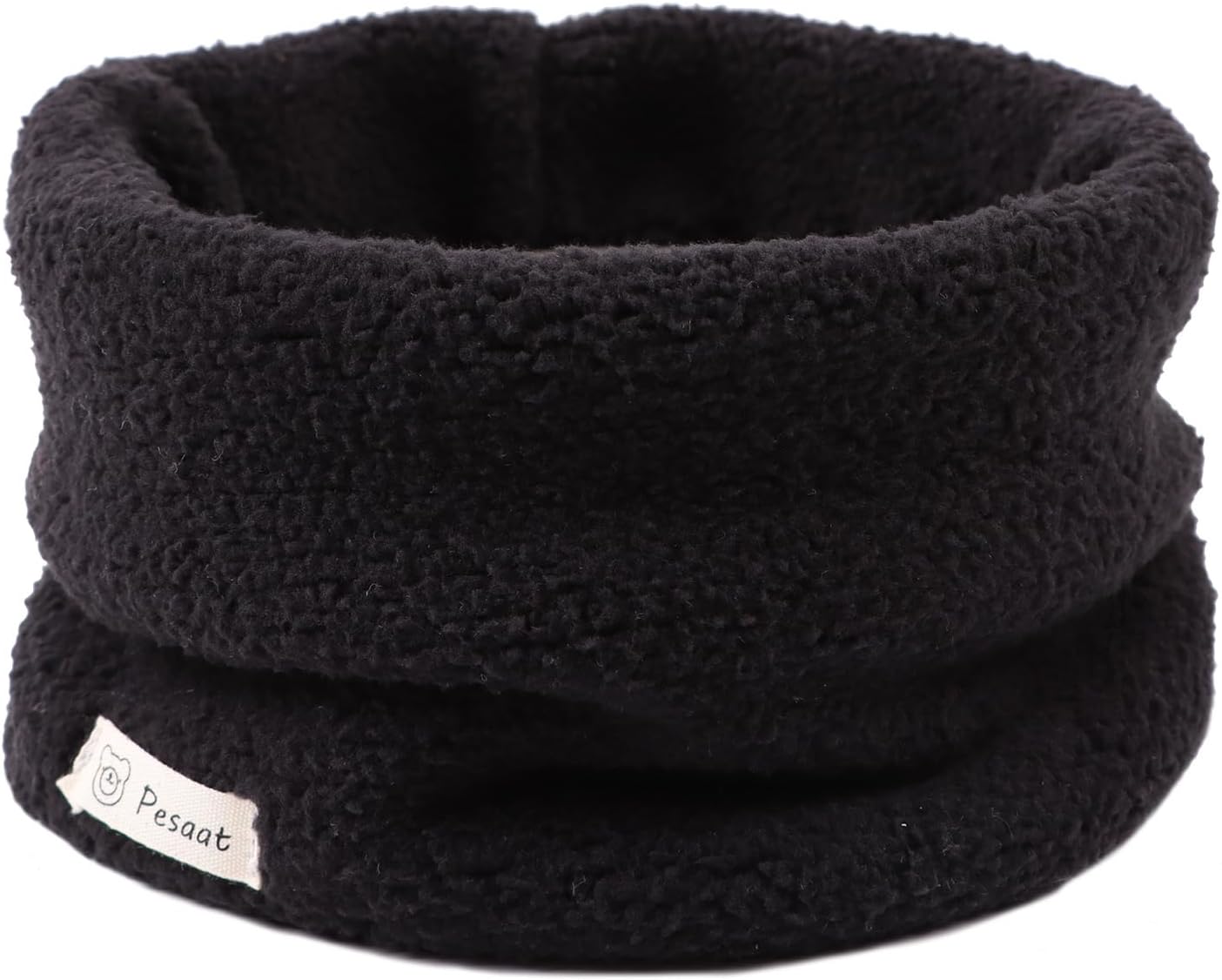 Zsedrut Fleece Warm Kids Scarf Thick Velvet Boys Girls Round Scarves Toddler Kids Winter Neck Warmer - Image 2