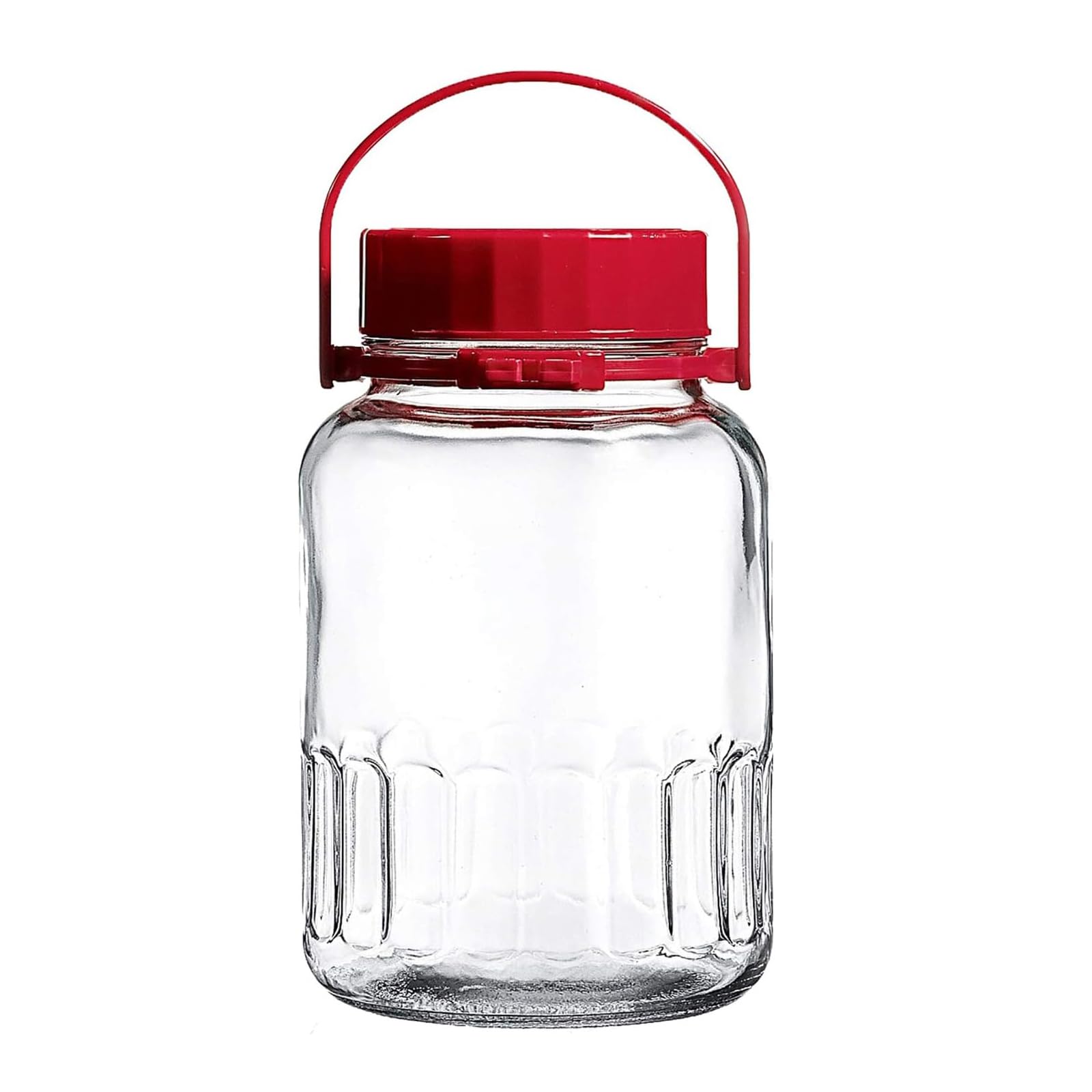 3l/0.75gal,Gärglas, Gärglas aus Glas mit breiter Öffnung