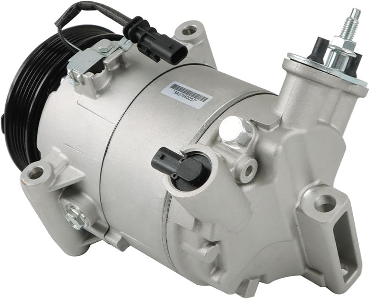 LABLT AC Compressor with Clutch Replacement for Regal Equinox Impala Malibu Terrain 2013-2019 Replacement for 68222, 67222, 22947668, 23314082, CO 22285C
