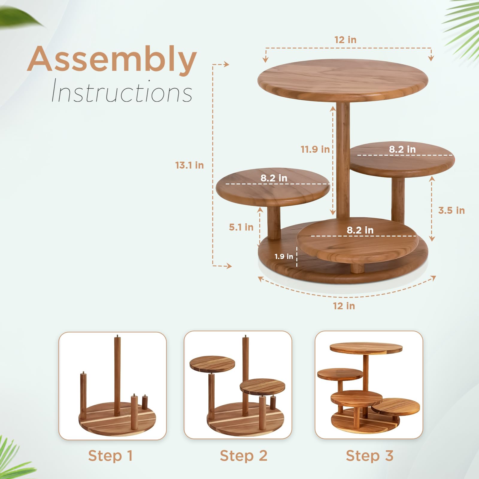 Amazon.com | 4 Tier Cupcake Stand, Cupcake Tower Stand 50 Cupcakes