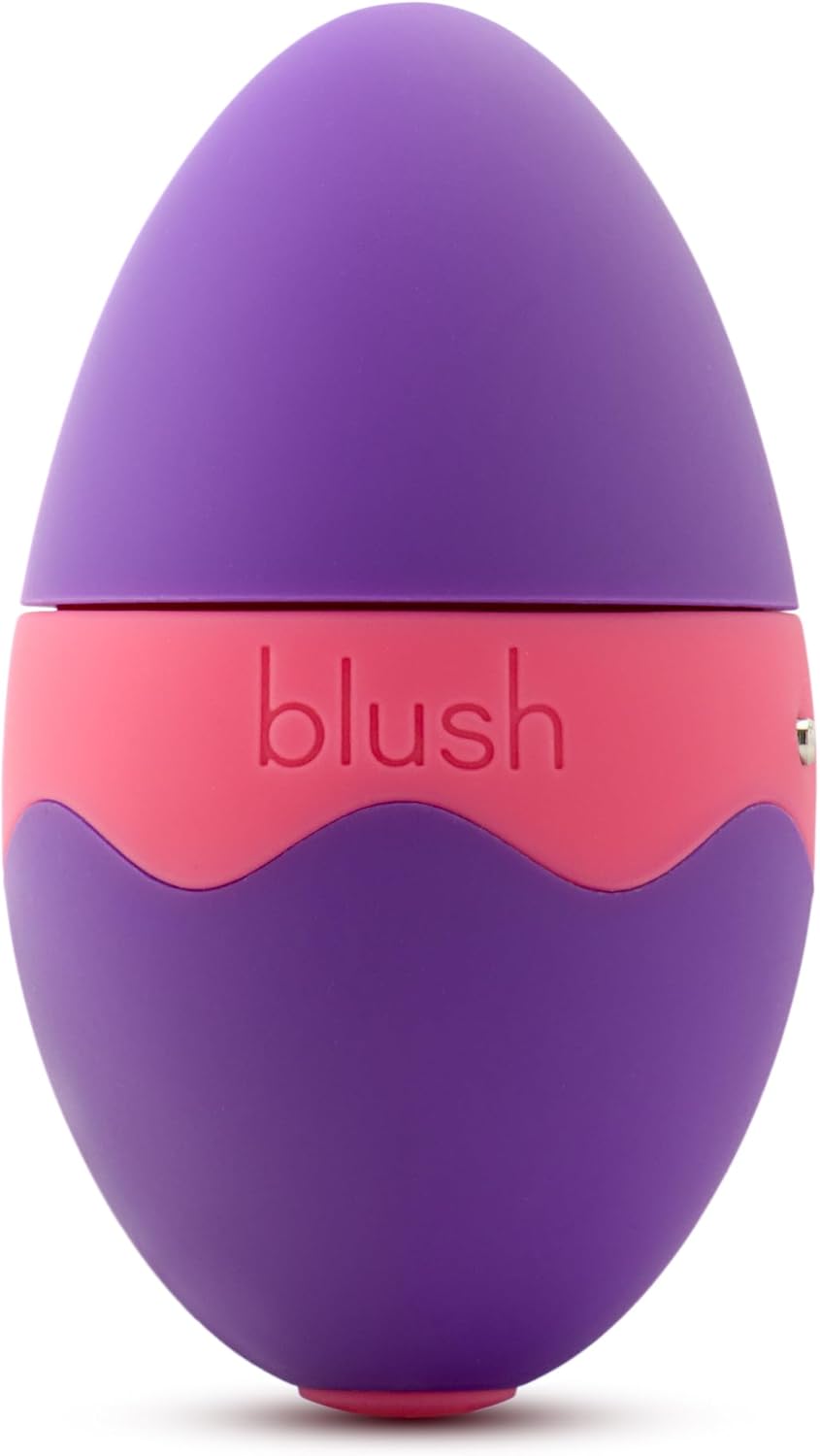 Blush Aria - Flutter Tongue - Clitoral Stimulating Vibrator With Silicone Flickering Tongue - USB Rechargeable - 7 Vibration And Fluttering Modes - Small Discreet Vibrating Sex Toy for Women Couples