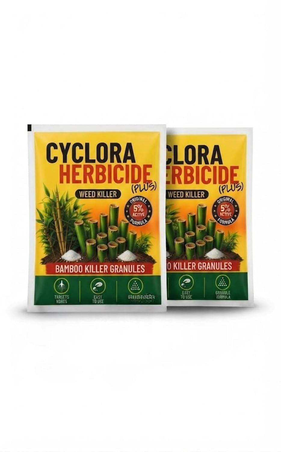 Cyclora Bamboo Weed Management Granules | Easy to Use Outdoor Granular Formula | Suitable for Garden, Yard & Landscape Areas g(pack of 2)-image-35