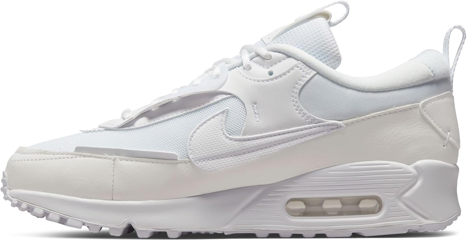 Nike Women's Air Max Excee Gymnastics Shoes, White Black, 4.5 UK