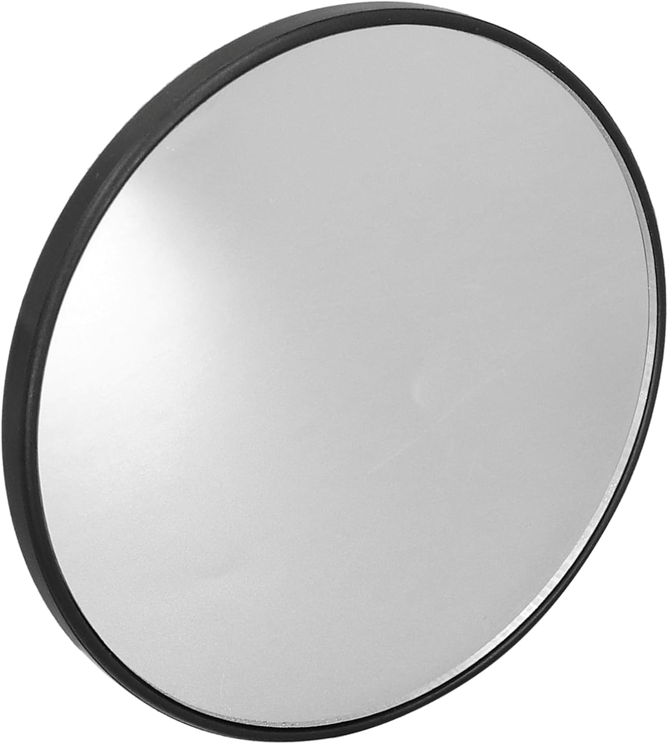 Magnetic Phone Makeup Mirror, 2.28inch Round Cell Phone Mirror Decal for Make up & Selfies, Fits for iOS Phone 15 14 13 12 (Black)